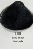 رنگ موی مشکی اکسترا پینک ویژوال ۱۲۰ میل