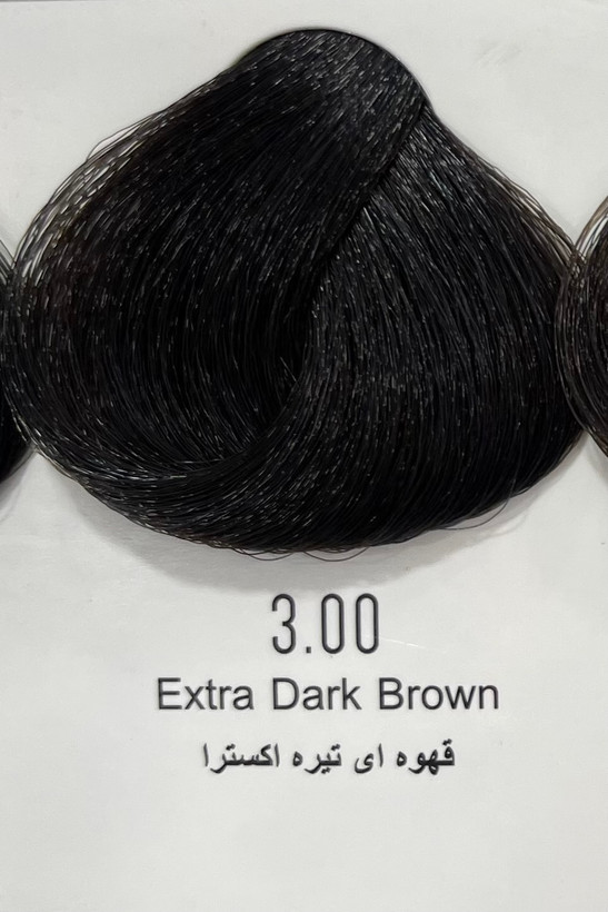 رنگ موی قهوه ای تیره اکسترا پینک ویژوال ۱۲۰ میل