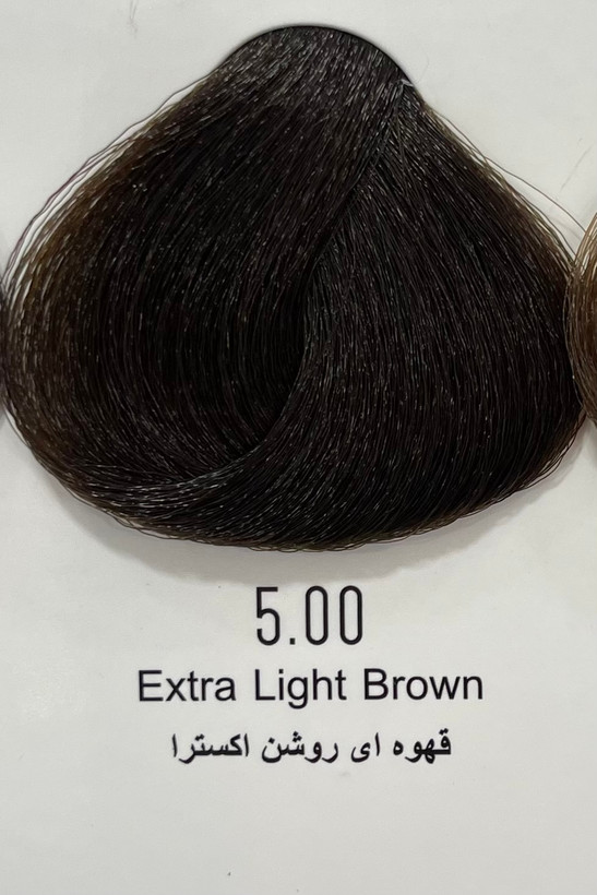 رنگ موی قهوه ای روشن اکسترا پینک ویژوال ۱۲۰ میل