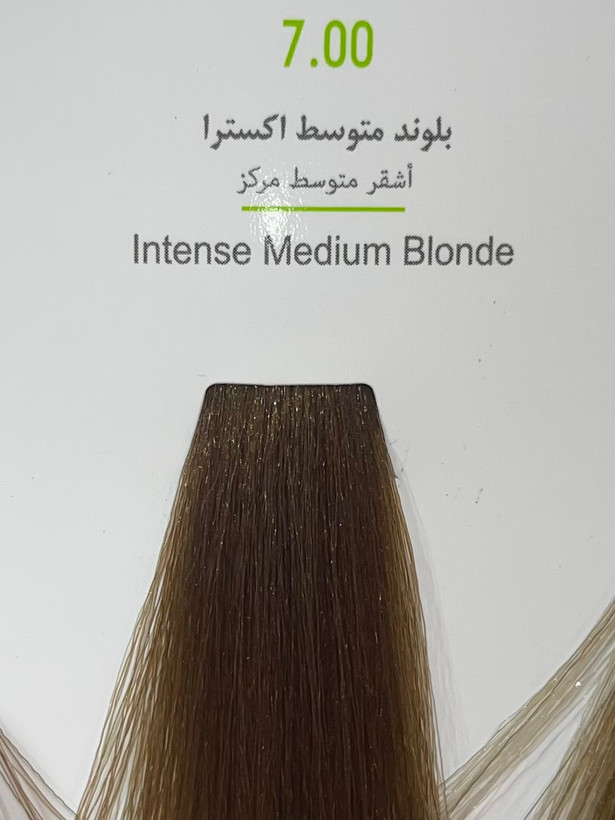 رنگ بلوند متوسط سری طبیعی رنگ مو بدون امونیاک مارال
