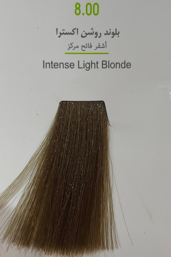 رنگ بلوند روشن سری طبیعی رنگ مو بدون امونیاک مارال