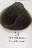 رنگ موی قهوه ای زیتونی روشن پینک ویژوال ۱۲۰ میل