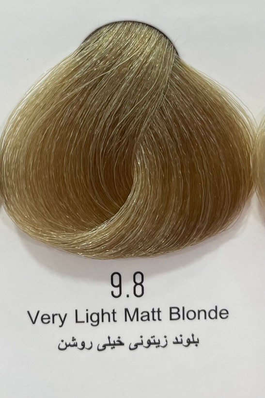 رنگ موی بلوند زیتونی خیلی روشن پینک ویژوال ۱۲۰ میل