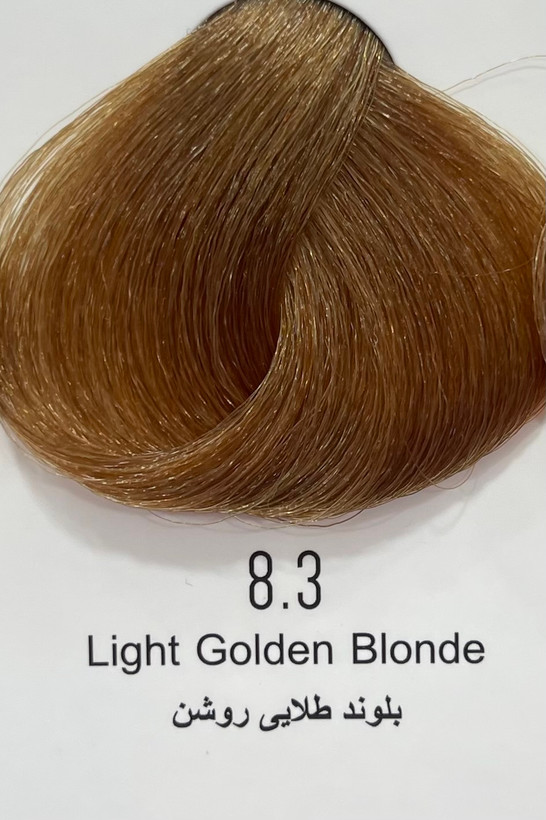 رنگ موی بلوند طلایی روشن پینک ویژوال ۱۲۰ میل