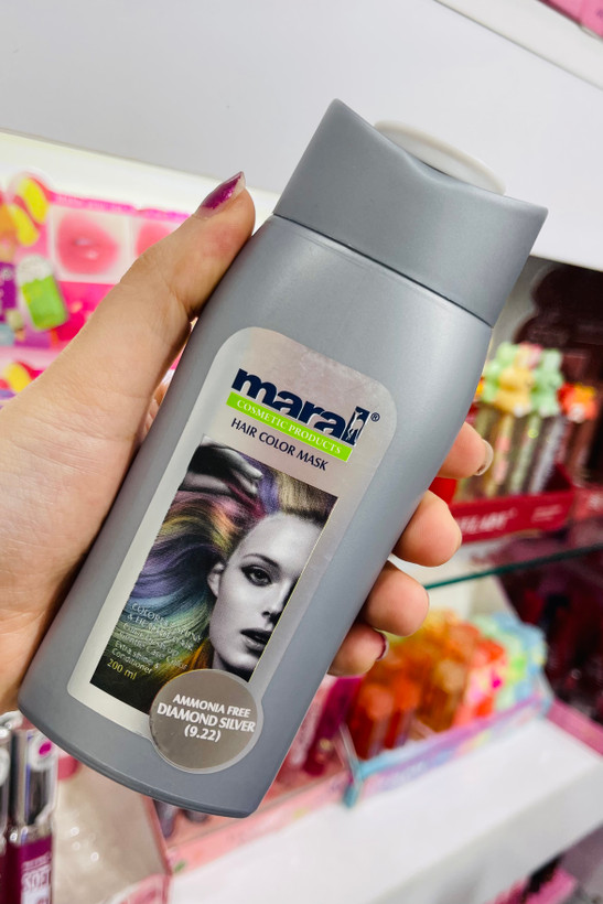 شامپو رنگ مارال