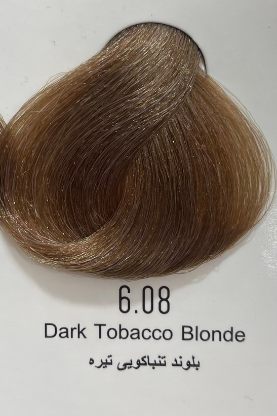 رنگ موی بلوند تنباکویی تیره پینک ویژوال ۱۲۰ میل