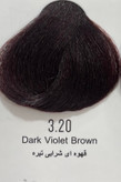 رنگ موی قهوه ای شرابی تیره پینک ویژوال ۱۲۰ میل