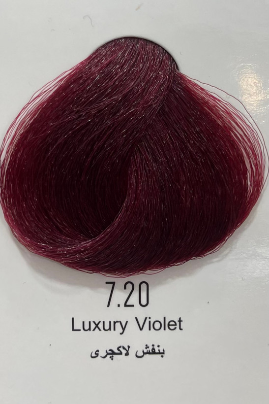 رنگ موی بنفش لاکچری پینک ویژوال ۱۲۰ میل