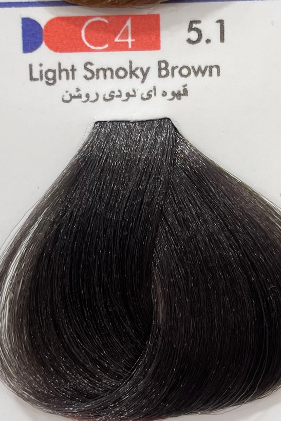 رنگ مو اسکاتس رنگ قهوه ای دودی روشن