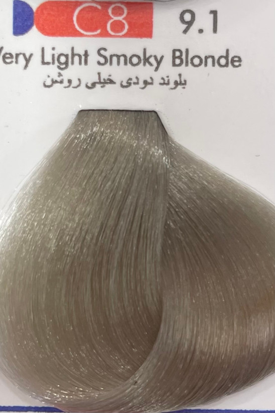 رنگ مو اسکاتس رنگ بلوند دودی خیلی روشن