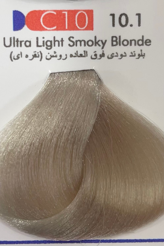 رنگ مو اسکاتس رنگ بلوند دودی فوق العاده روشن ( نقره ای )
