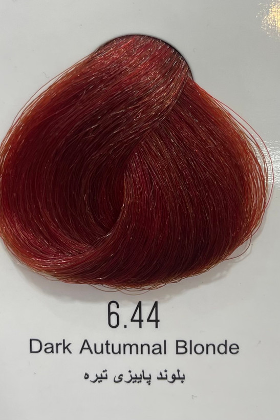 رنگ موی بلوند پاییزی تیره پینک ویژوال ۱۲۰ میل