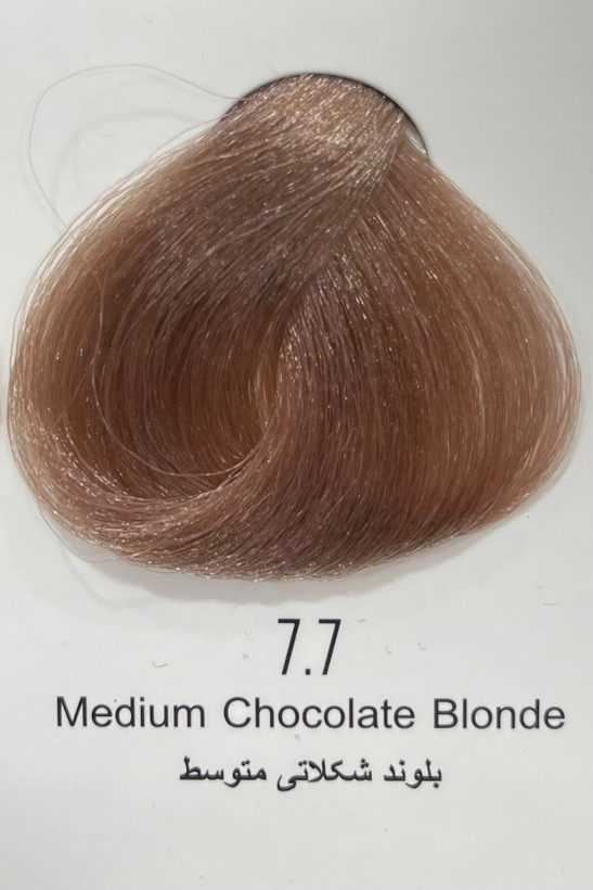 رنگ موی بلوند شکلاتی متوسط پینک ویژوال ۱۲۰ میل