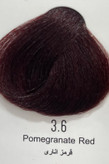 رنگ موی قرمز اناری پینک ویژوال ۱۲۰ میل
