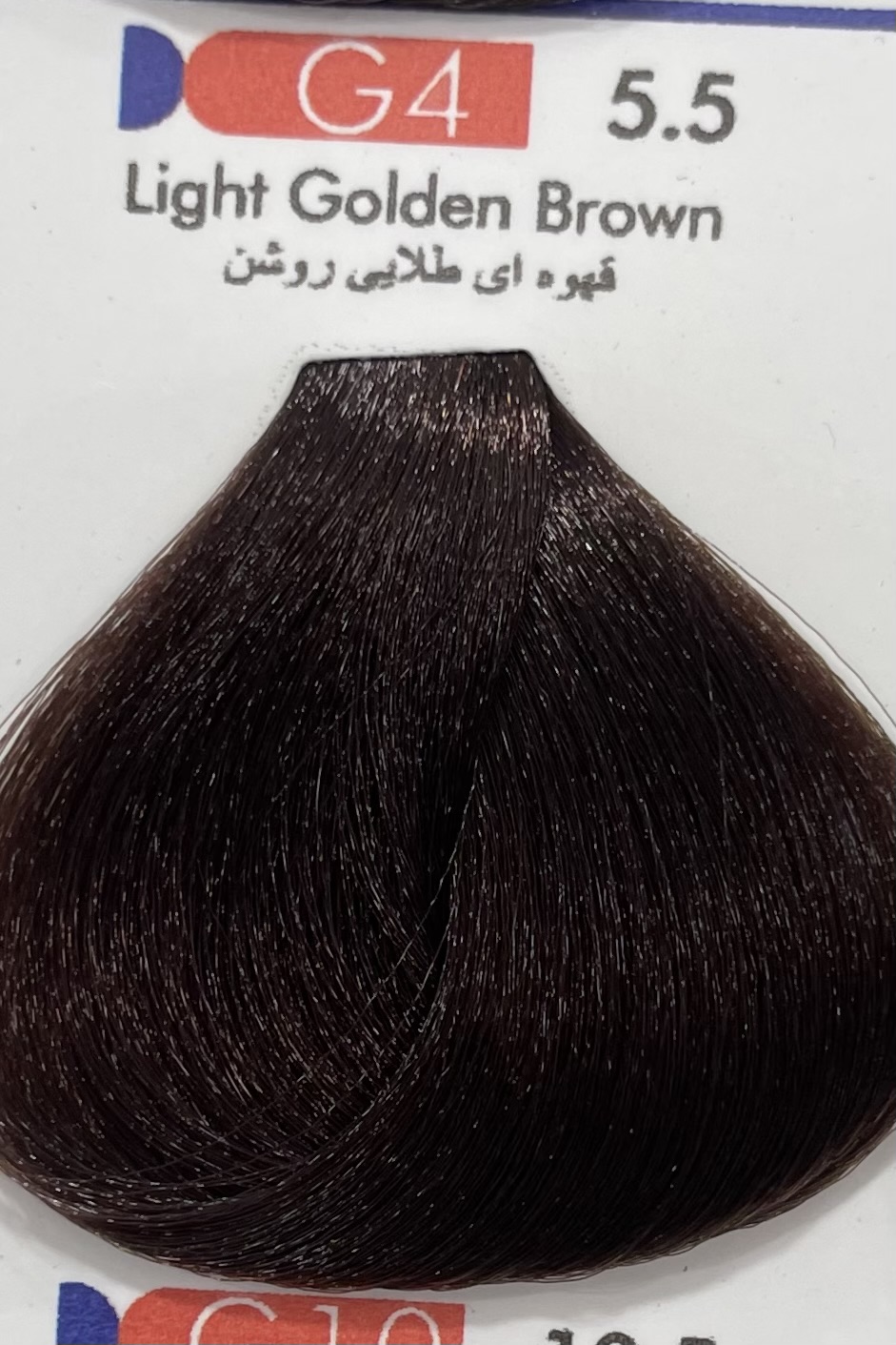 رنگ مو اسکاتس قهوه ای طلایی روشن حجم ۱۰۰ میل