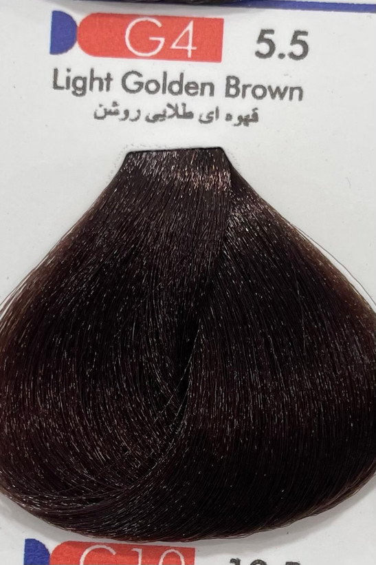 رنگ مو اسکاتس قهوه ای طلایی روشن حجم ۱۰۰ میل