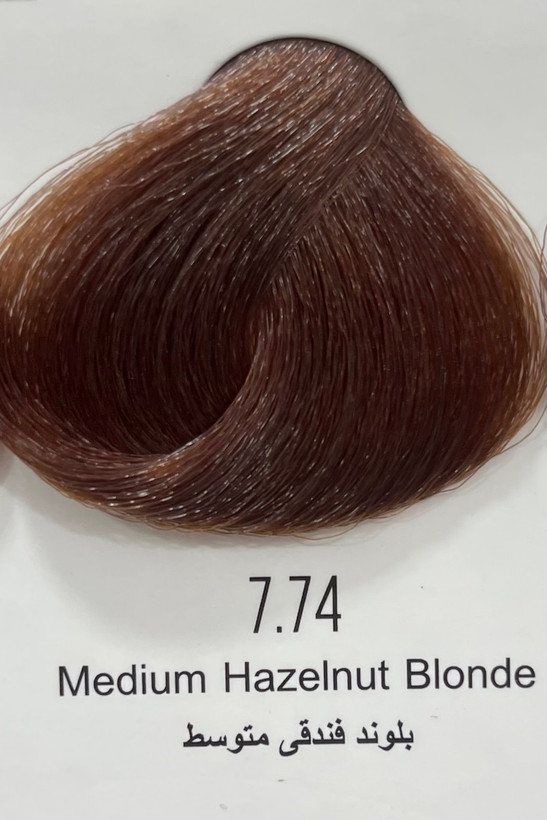 رنگ موی بلوند فندقی متوسط پینک ویژوال ۱۲۰ میل