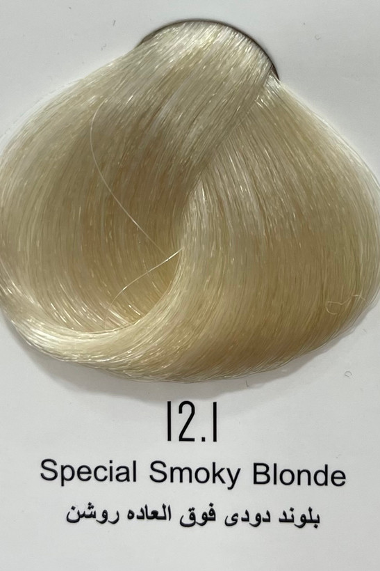 رنگ موی بلوند دودی فوق العاده روشن پینک ویژوال ۱۲۰ میل