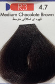 رنگ مو اسکاتس قهوه ای شکلاتی متوسط حجم ۱۰۰ میل
