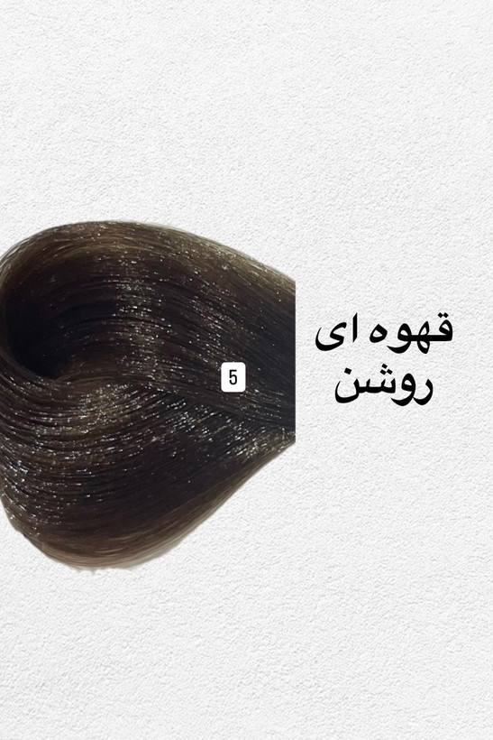 رنگ مو قهوه ای روشن طبیعی مدیا