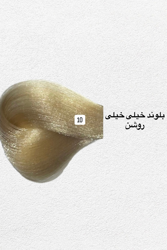 رنگ مو بلوند خیلی خیلی روشن طبیعی مدیا