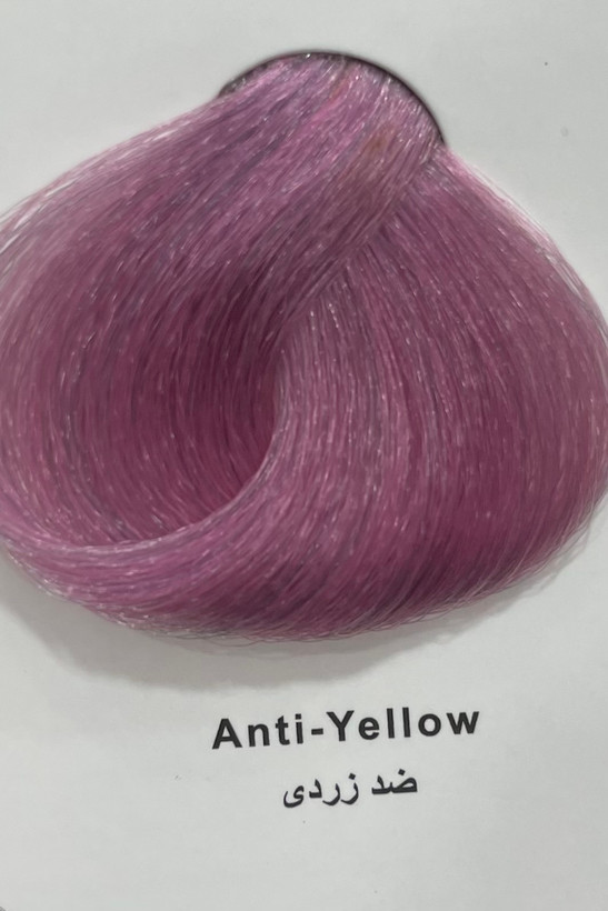 رنگ مو ضد زردی