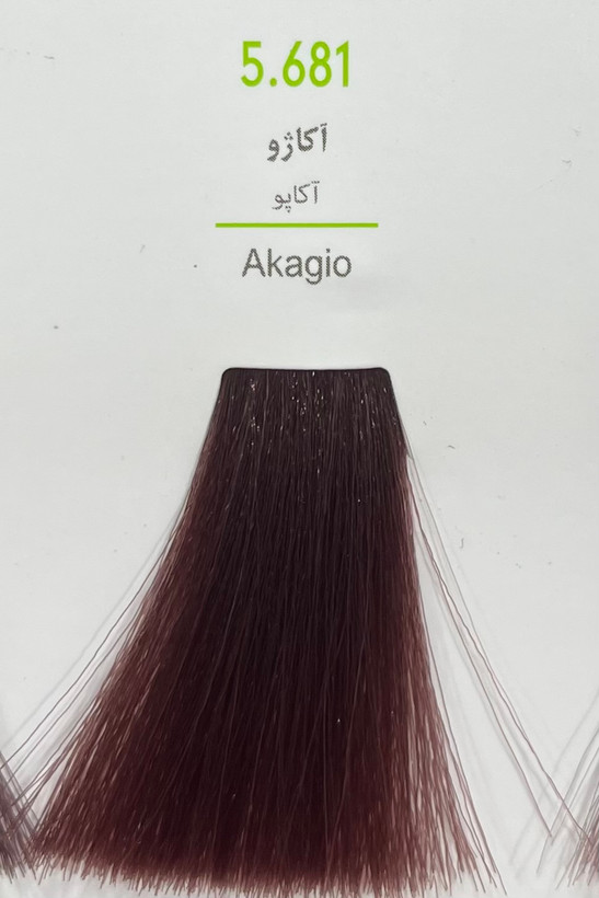 رنگ مو آکاژو مارال