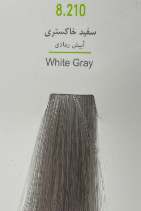 رنگ مو سفید خاکستری مارال