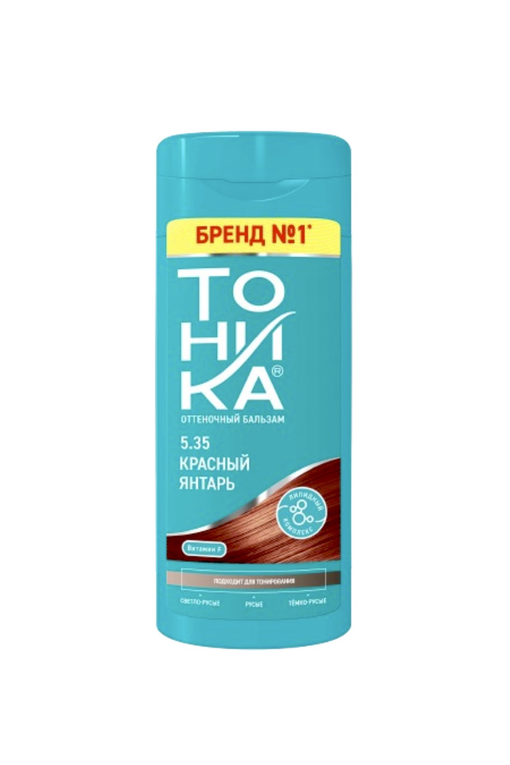 شامپو رنگساژ قرمز کهربایی 5.35 تونیکا