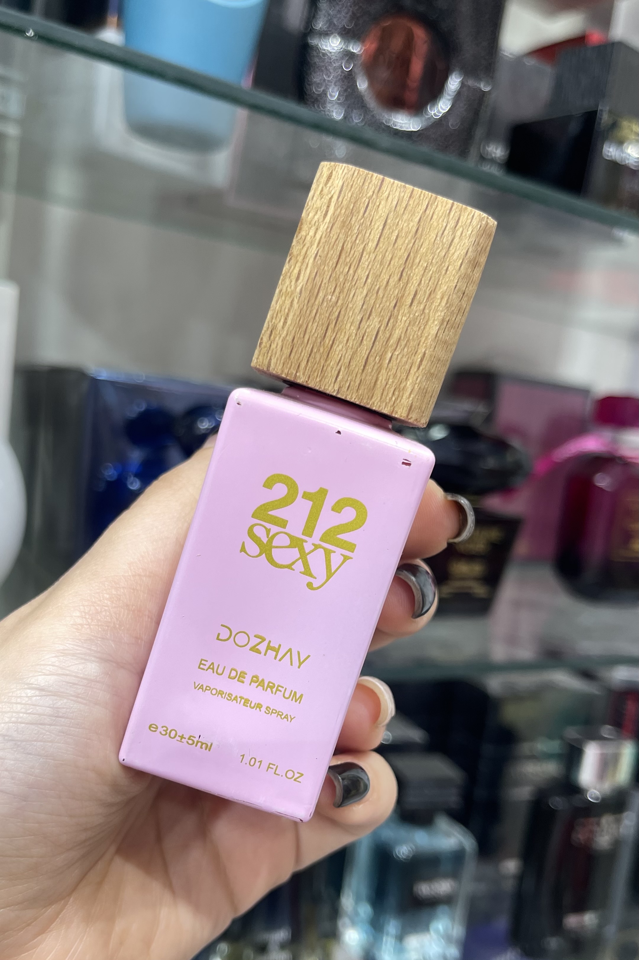 عطر جیبی زنانه ۲۱۲ سسکی دوژای حجم ۳۵ میل