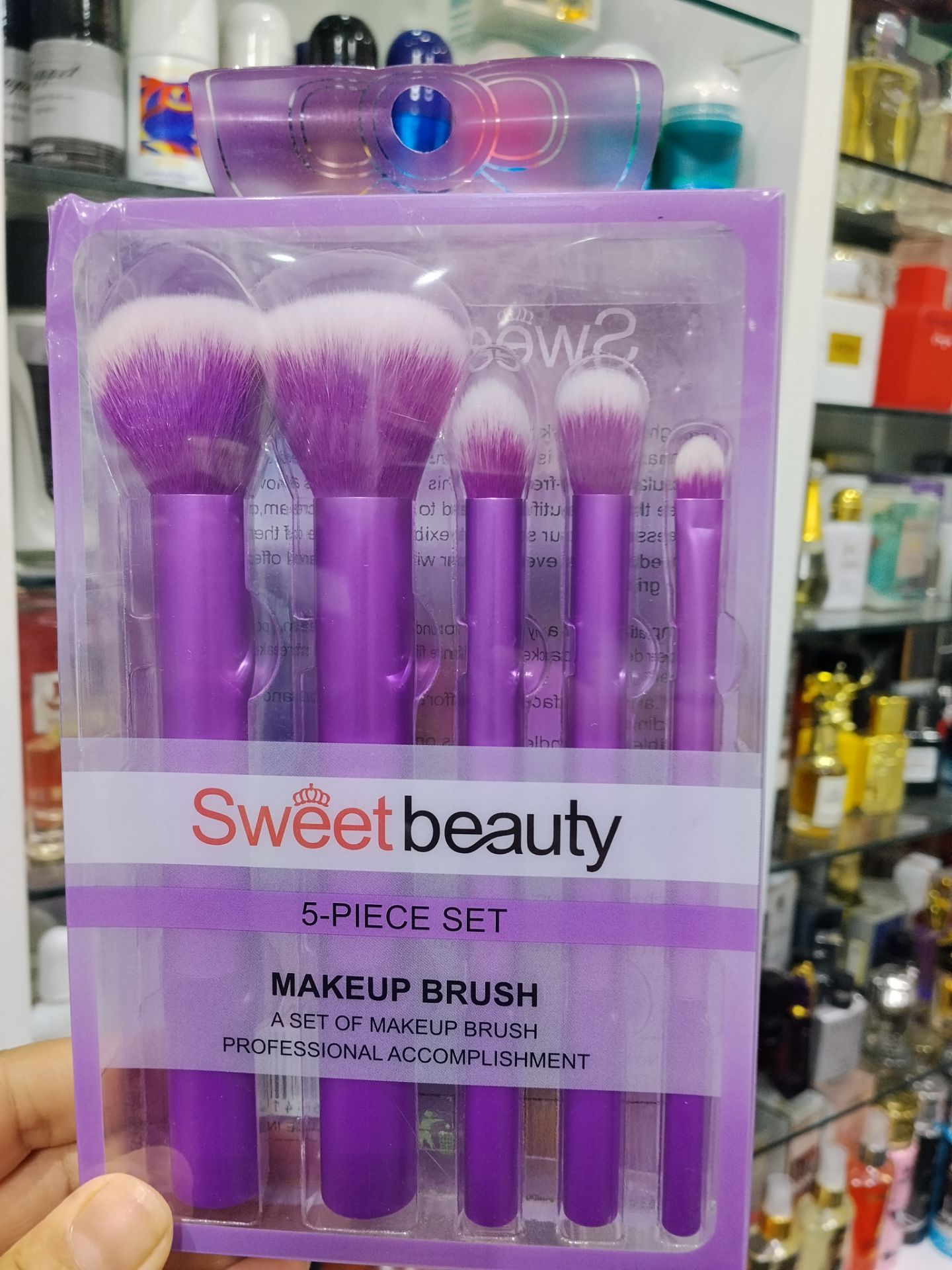 ست براش آرایشی ۵ تکه Sweet Beauty مدل Professional