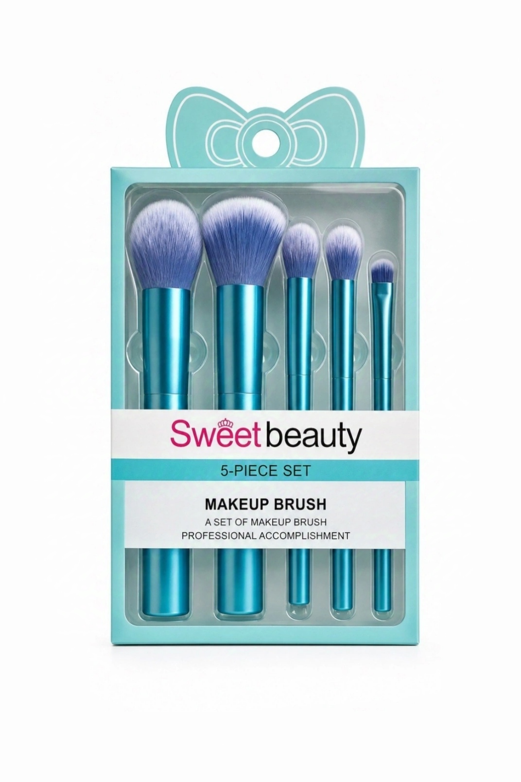 ست براش آرایشی ۵ تکه Sweet Beauty مدل Professional