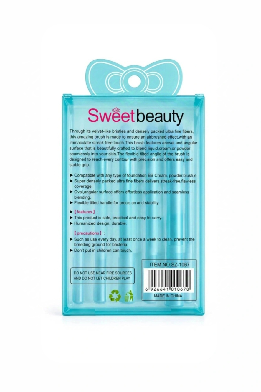 ست براش آرایشی ۵ تکه Sweet Beauty مدل Professional