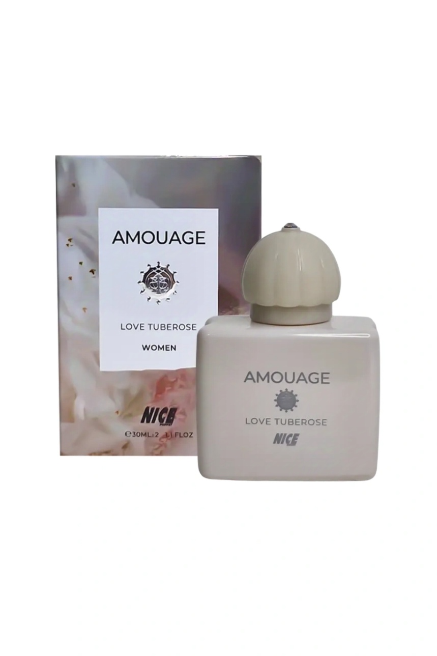 ادکلن زنانه نایس پاپت Nice مدل آمواج لاو تیوب رز Amouage Love Tuberose حجم 30 میل